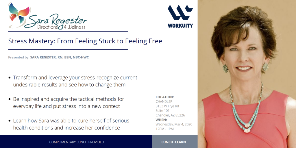 Image | Lunch and Learn at Workuity | Directions 4 Wellness Workuity with Sara Regester